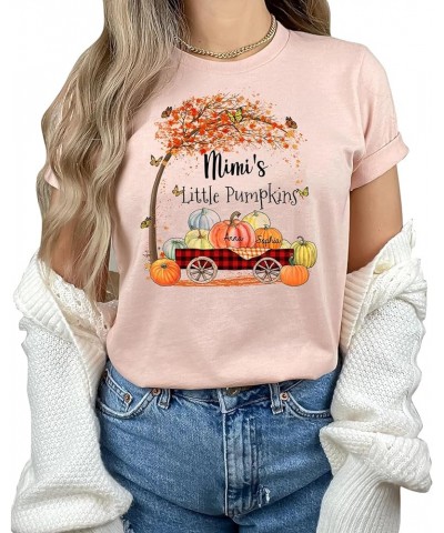 Personalized Mimi Nana Gigi Grandma Custom Kidnames Shirt, Mom Shirt for Women, Gift for Birthday, Autumn, Christmas Design 3...