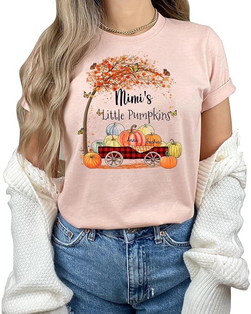 Personalized Mimi Nana Gigi Grandma Custom Kidnames Shirt, Mom Shirt for Women, Gift for Birthday, Autumn, Christmas Design 3...