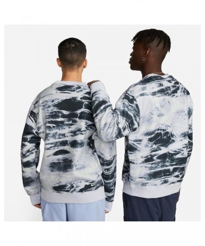 ACG Therma-FIT Fleece Allover Print Crew Unisex Shirt Top Standard Football Grey/Summit White $39.72 Hoodies & Sweatshirts