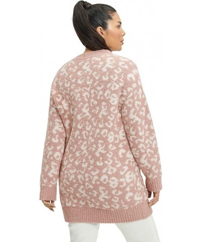 Women's Joselyn Cardigan Cliff Leopard $43.99 Sweaters