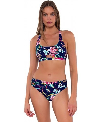 Brandi Bralette Women's Swimsuit Bikini Top with Removable Cups Island Getaway $39.95 Swimsuits