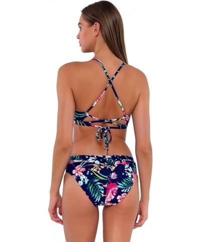 Brandi Bralette Women's Swimsuit Bikini Top with Removable Cups Island Getaway $39.95 Swimsuits