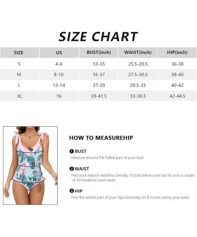 One Piece Swimsuit Tummy Control 1 Piece Swimsuit Sexy Bathing Suit One Piece for Women Light Blue Print $21.76 Swimsuits