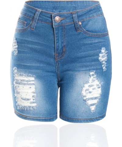 FASHIONBOGO.COM® BUY1 GET1 Free Code BOGO Women's Stretch Jeans Medium Distressed Shorts $10.07 Jeans