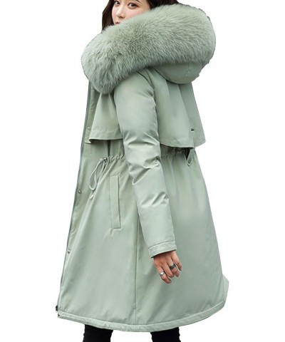 Winter Coats For Women 2023 Puffer Parka Jacket Plus Size Fashion Long Parkas Thickened Warm down Coat With Fur Hood Winter C...