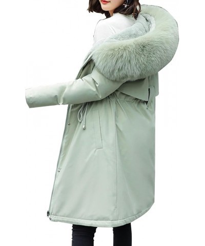 Winter Coats For Women 2023 Puffer Parka Jacket Plus Size Fashion Long Parkas Thickened Warm down Coat With Fur Hood Winter C...