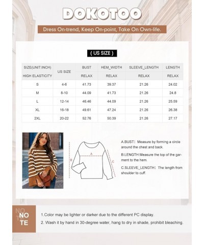 Womens Sweaters Fall 2023 Mock Neck Bell Sleeve Striped Ribbed Knitted Sweater Casual Loose Pullover Jumper Tops Pink $13.11 ...