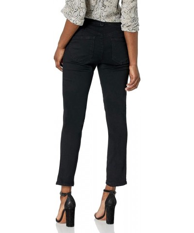 Women's Petite Ab Solution Crop Black $23.34 Jeans