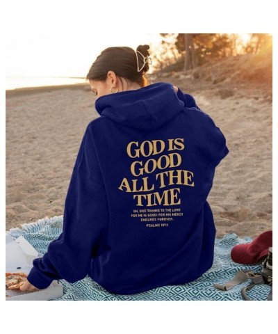 You Are Loved By God Hoodies For Women Oversized Letter Print Pullover Sweatshirts With Pockets Casual Fall Clothes Hoodie Z3...