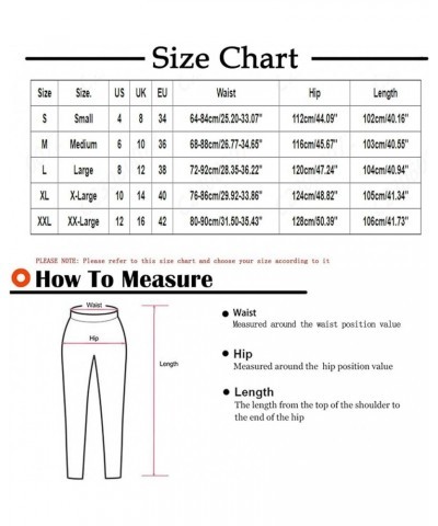 Women Linen Palazzo Pants with Pockets Elastic Waist High Rise Wide Leg Pants Comfy Pj Pants Breathable Summer Pants D White ...