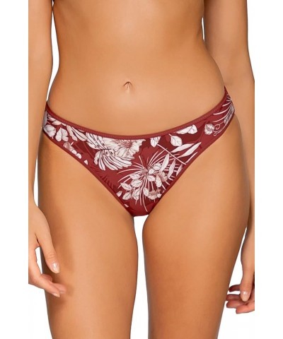 Lula Reversible Women's Swimsuit Hipster Bikini Bottom Hawaiian Hideaway $30.24 Swimsuits