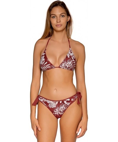 Lula Reversible Women's Swimsuit Hipster Bikini Bottom Hawaiian Hideaway $30.24 Swimsuits