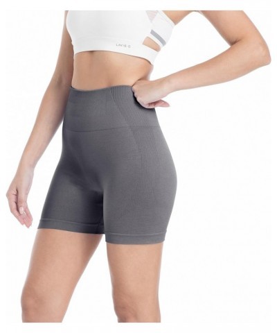 Women Athletic Workout Shorts for Women Active Gym Seamless Scrunch Intensify Butt Lifting High Waisted 0 Seal Grey $11.39 Ac...