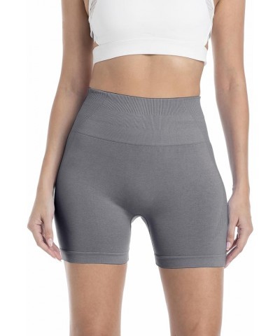 Women Athletic Workout Shorts for Women Active Gym Seamless Scrunch Intensify Butt Lifting High Waisted 0 Seal Grey $11.39 Ac...