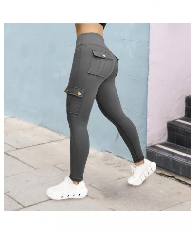 Cotton Leggings Print Athletic Leggings Fitness Women's Yoga Sports Pants Pants Leggings for Women Tummy Control Green-d $10....