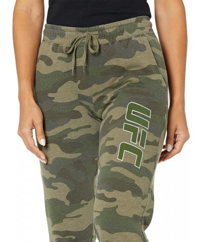 Fleece Joggers Forest Camouflage $11.13 Pants