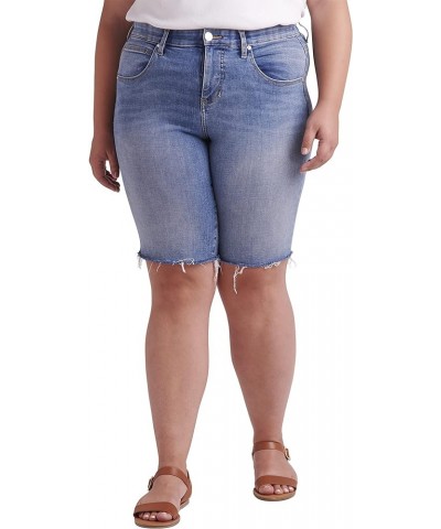 Women's Plus Size Cecilia Mid Rise Bermuda Short Lakewood $10.30 Shorts