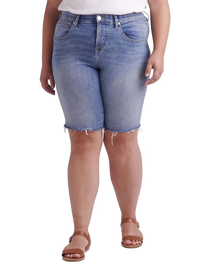 Women's Plus Size Cecilia Mid Rise Bermuda Short Lakewood $10.30 Shorts