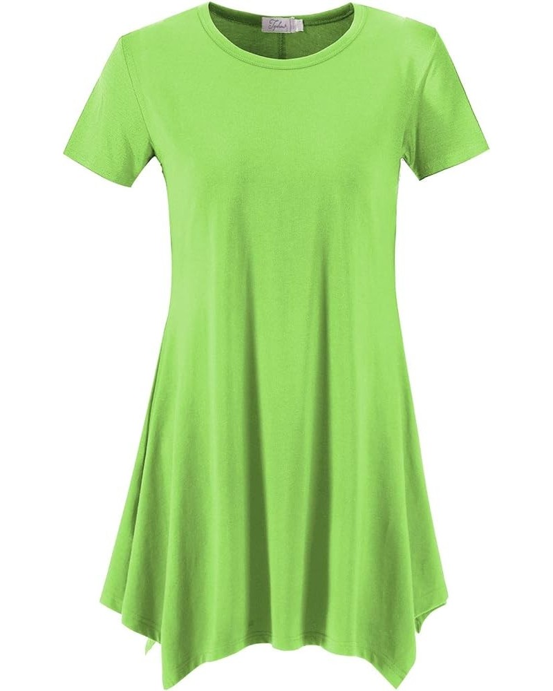 Women's Loose Fit Swing Shirt Casual Tunic Top For Leggings Sproutgreen $9.46 Tops