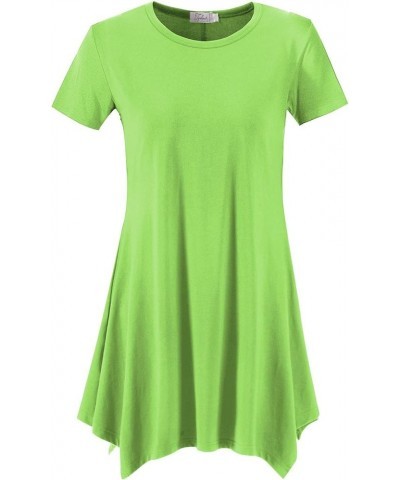 Women's Loose Fit Swing Shirt Casual Tunic Top For Leggings Sproutgreen $9.46 Tops