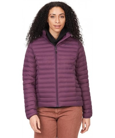 Women's Echo Featherless Jacket Purple Fig $47.93 Jackets