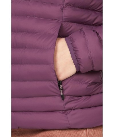 Women's Echo Featherless Jacket Purple Fig $47.93 Jackets