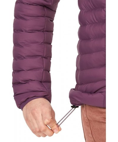 Women's Echo Featherless Jacket Purple Fig $47.93 Jackets