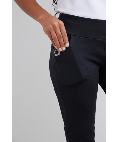 Women's Organic Knit Pants with Pockets Black $45.85 Leggings