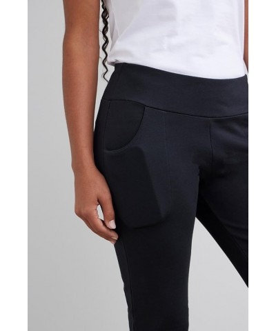 Women's Organic Knit Pants with Pockets Black $45.85 Leggings