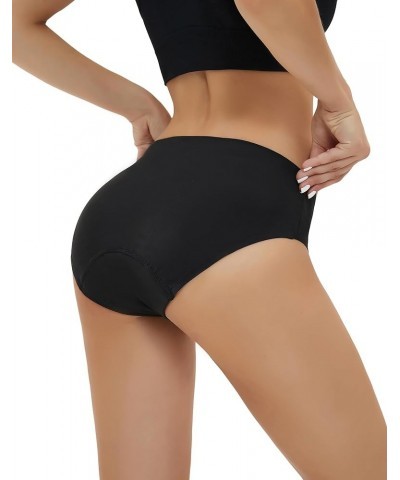 Period Swimwear- Leakproof Waterproof Menstrual Bikini Swim Bottoms Underwear for Teens, Girls, and Women Black $10.44 Swimsuits