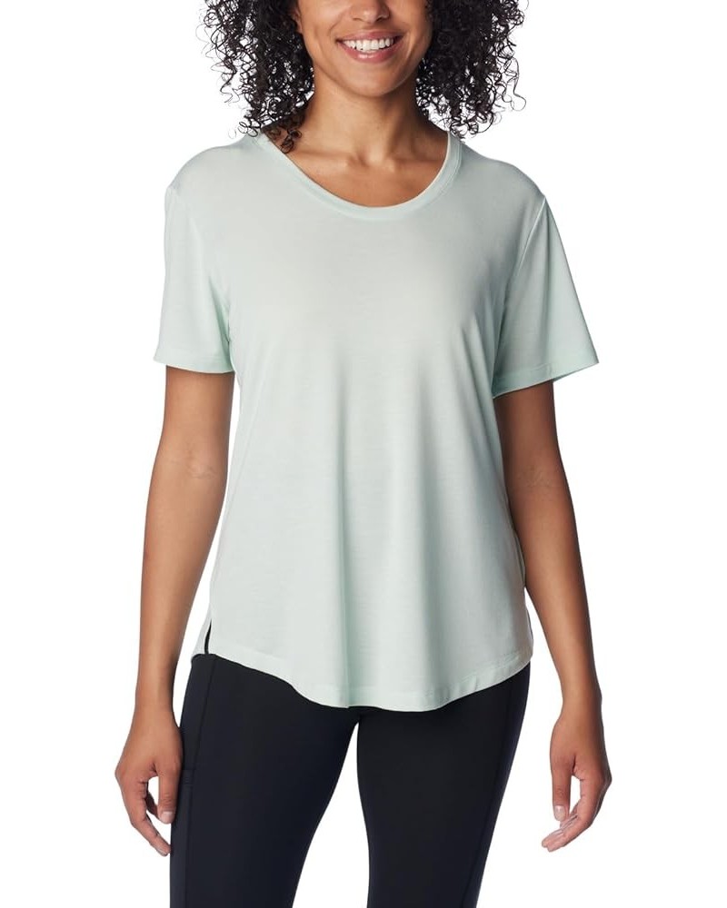 Women's Slack Water Knit Tee Ii Icy Morn $14.69 Activewear