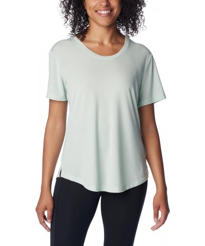 Women's Slack Water Knit Tee Ii Icy Morn $14.69 Activewear