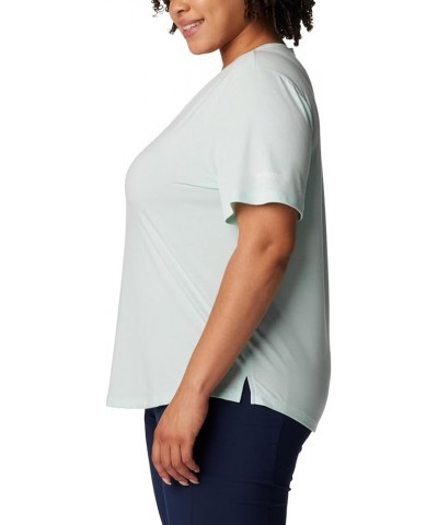 Women's Slack Water Knit Tee Ii Icy Morn $14.69 Activewear