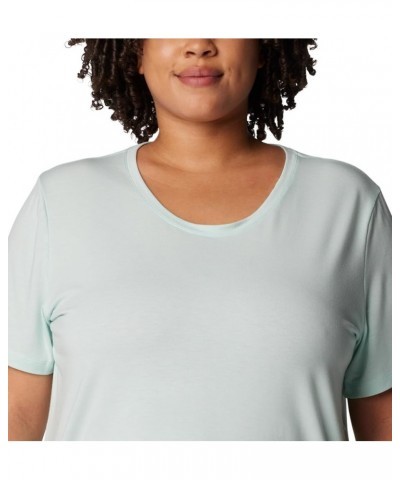 Women's Slack Water Knit Tee Ii Icy Morn $14.69 Activewear