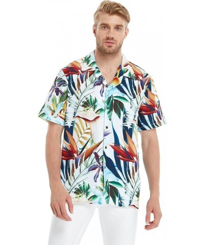 Matchable Couple Hawaiian Luau Shirt or Mermaid Ruffle Dress in Lost in Paradise Men Men Lost in Paradise $26.95 Dresses