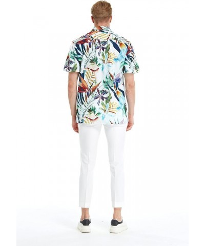 Matchable Couple Hawaiian Luau Shirt or Mermaid Ruffle Dress in Lost in Paradise Men Men Lost in Paradise $26.95 Dresses