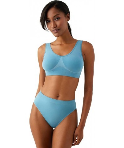 Women's B-Smooth Wide Strap Bralette Blue $10.66 Lingerie