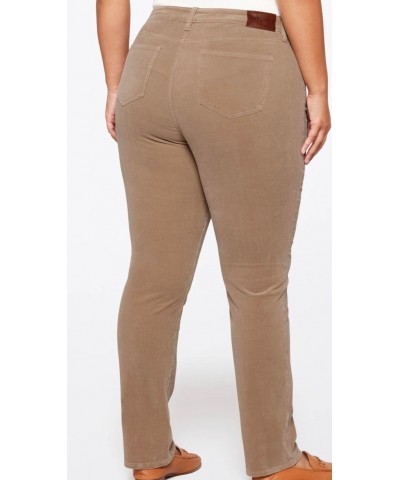 Lauren Ralph Mid-Rise Corduroy Stretch Pant 20W Truffle $36.96 Pants