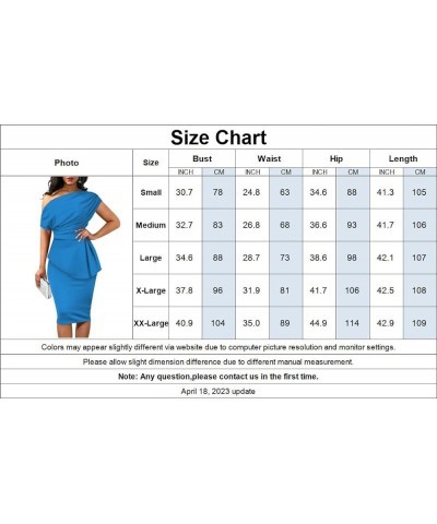 Women Elegant 2024 Sexy Off Shoulder Ruched Wedding Guest Bodycon Party Dresses 5513 Light Blue $21.60 Dresses