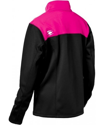 Women's Fusion Mid-Layer Jacket in Heather Gray/Black Pink Glo/Black $36.99 Jackets