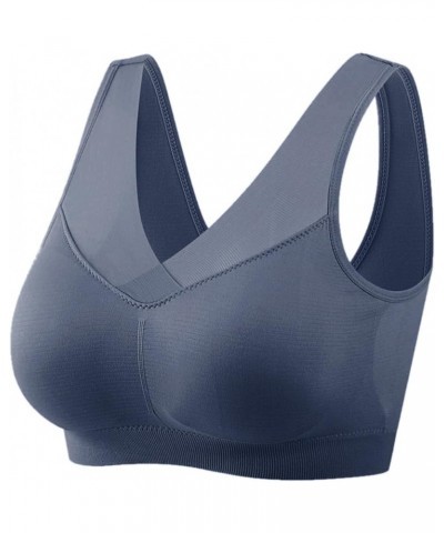 Sports Bras for Women Full Coverage Plus Size No Underwire T-Shirt Bra Lightly Lined Beauty Back Smoothing Comfort Underwear ...