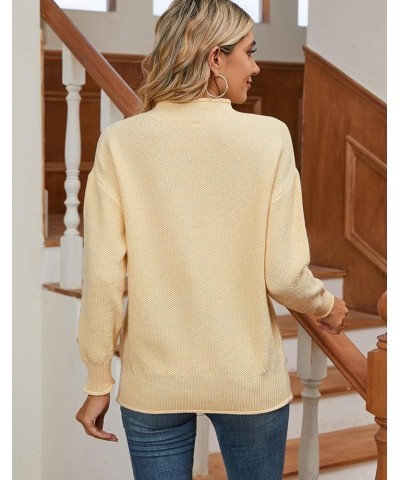 Women's Pullover Sweaters Long Sleeve Crewneck Front Ribbed Knitted Cute Heart Sweater 10755 Beige $16.77 Sweaters