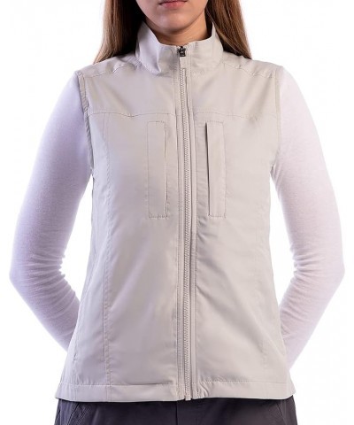 Featherweight Vest for Women - 16 Hidden Pockets - Lightweight Water Repellent for Travel & More Cement $60.86 Vests