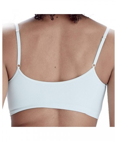 Women's Eco-wear Rib Bra Blue (Seafoam) $11.95 Lingerie