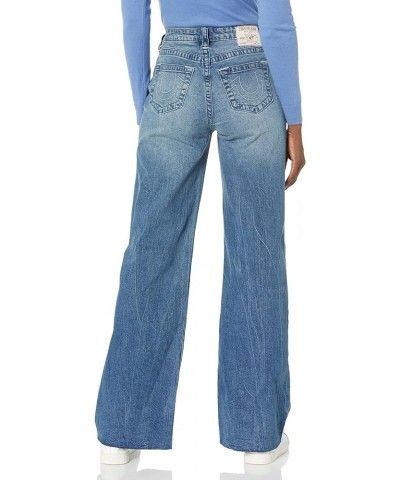 Women's Misses Leila High Rise Wide Leg Jean Ghost Wave Wash $32.70 Jeans