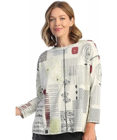 French Terry Pullover Tunic - TE1 Mia $39.50 Tops