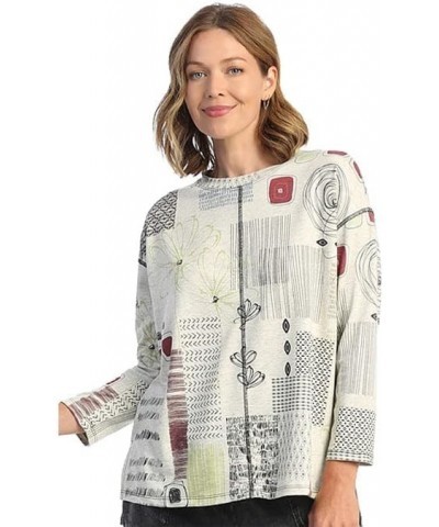 French Terry Pullover Tunic - TE1 Mia $39.50 Tops