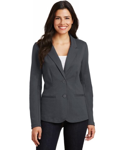 Ladies Knit Blazer. LM2000 Battleship Grey M $24.37 Blazers