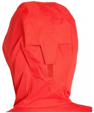 Women's Pardon My Trench Rain Jacket, Water and Stain Repellent Red Hibiscus $52.25 Coats