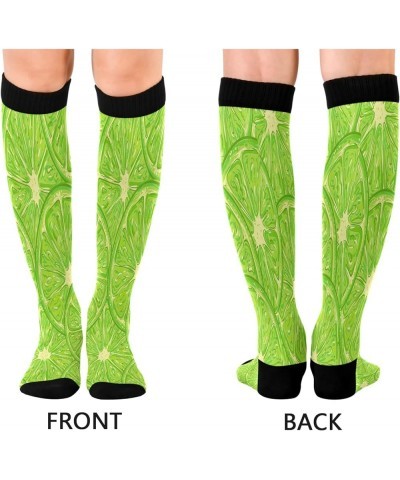 Fashion Socks for Women and Men Sport Knee High Compression Socks Support for Running Hiking Fitness Multicolor05 $6.62 Activ...